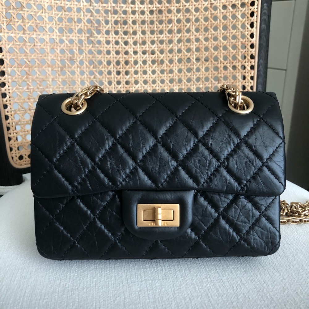 SOLD Chanel mini reissue black